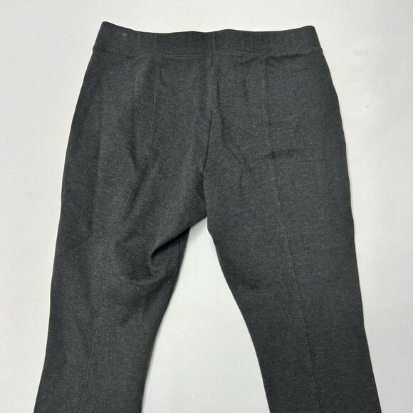 Old Navy Womens Stevie Skinny Pants Gray Mid Rise Elastic Waist Stretch Knit L - Picture 7 of 10